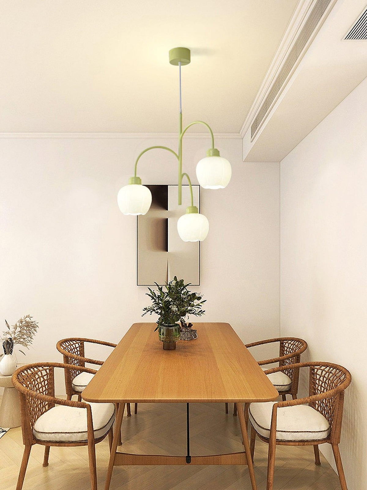 Pane Kronleuchter Blumenblatt-Design modern