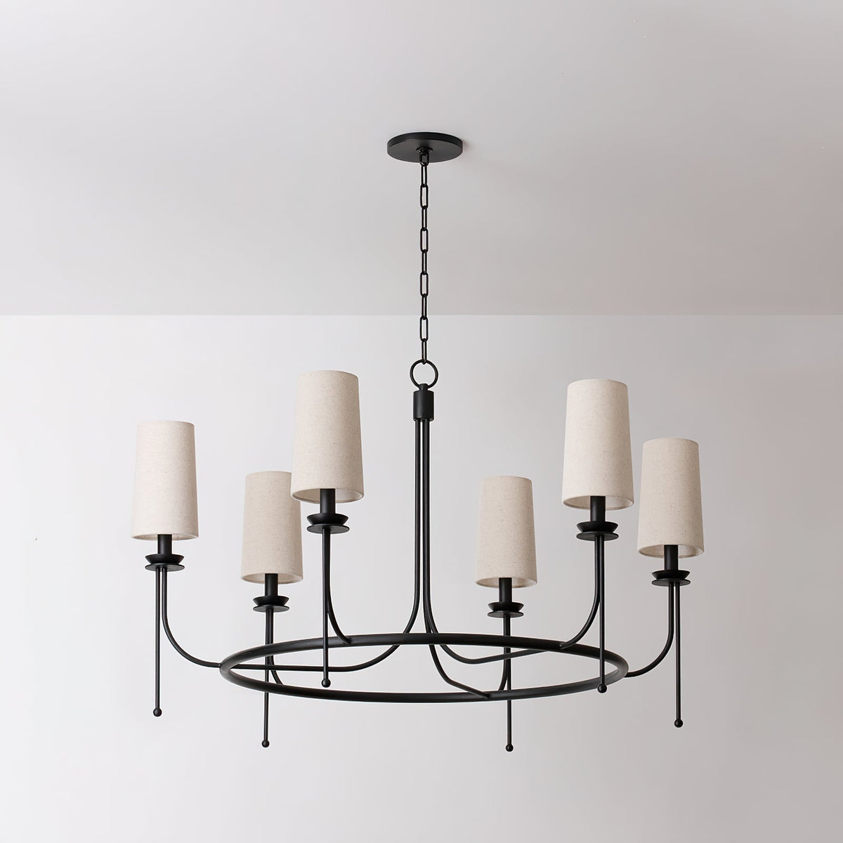Wath Vintage Eisen Kronleuchter