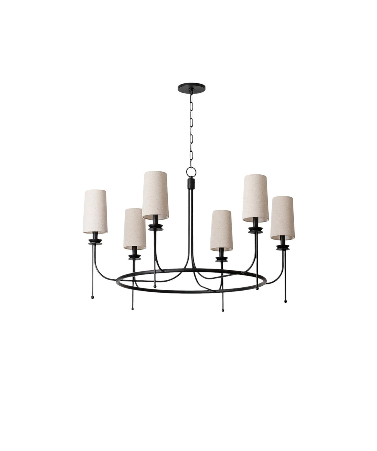 Wath Vintage Eisen Kronleuchter