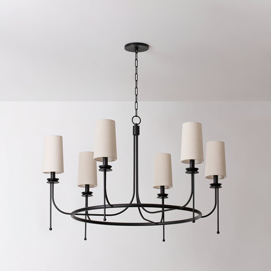 Wath Vintage Eisen Kronleuchter