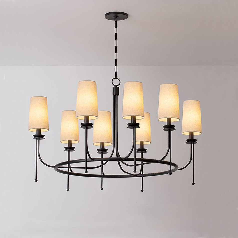 Wath Vintage Eisen Kronleuchter