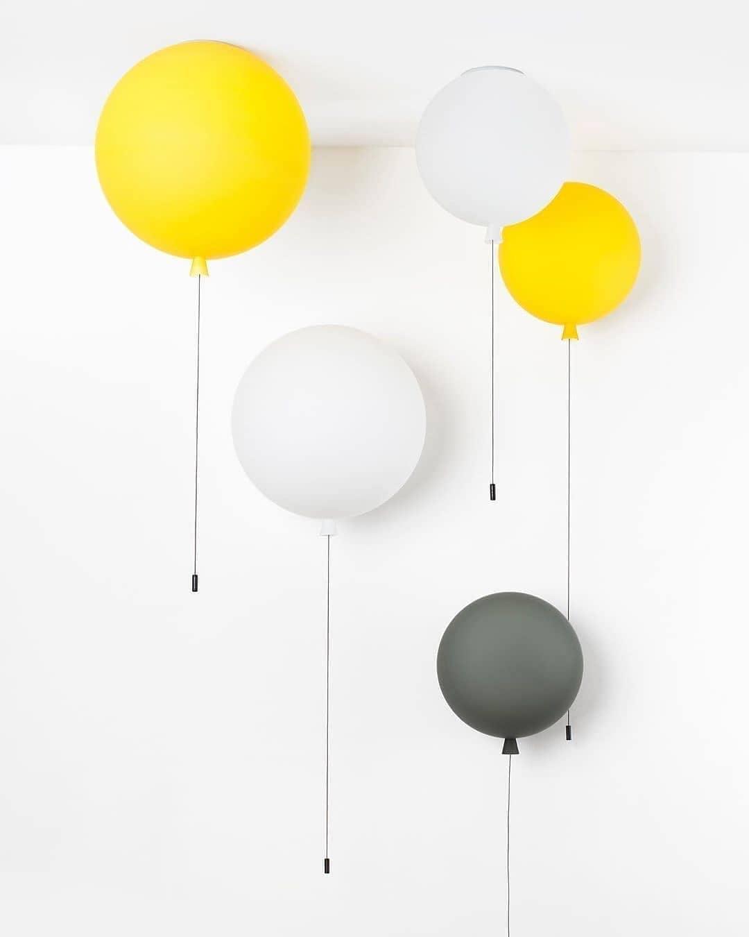 Kiri Cheerful Balloon Dream Kunststoff-Wandleuchte