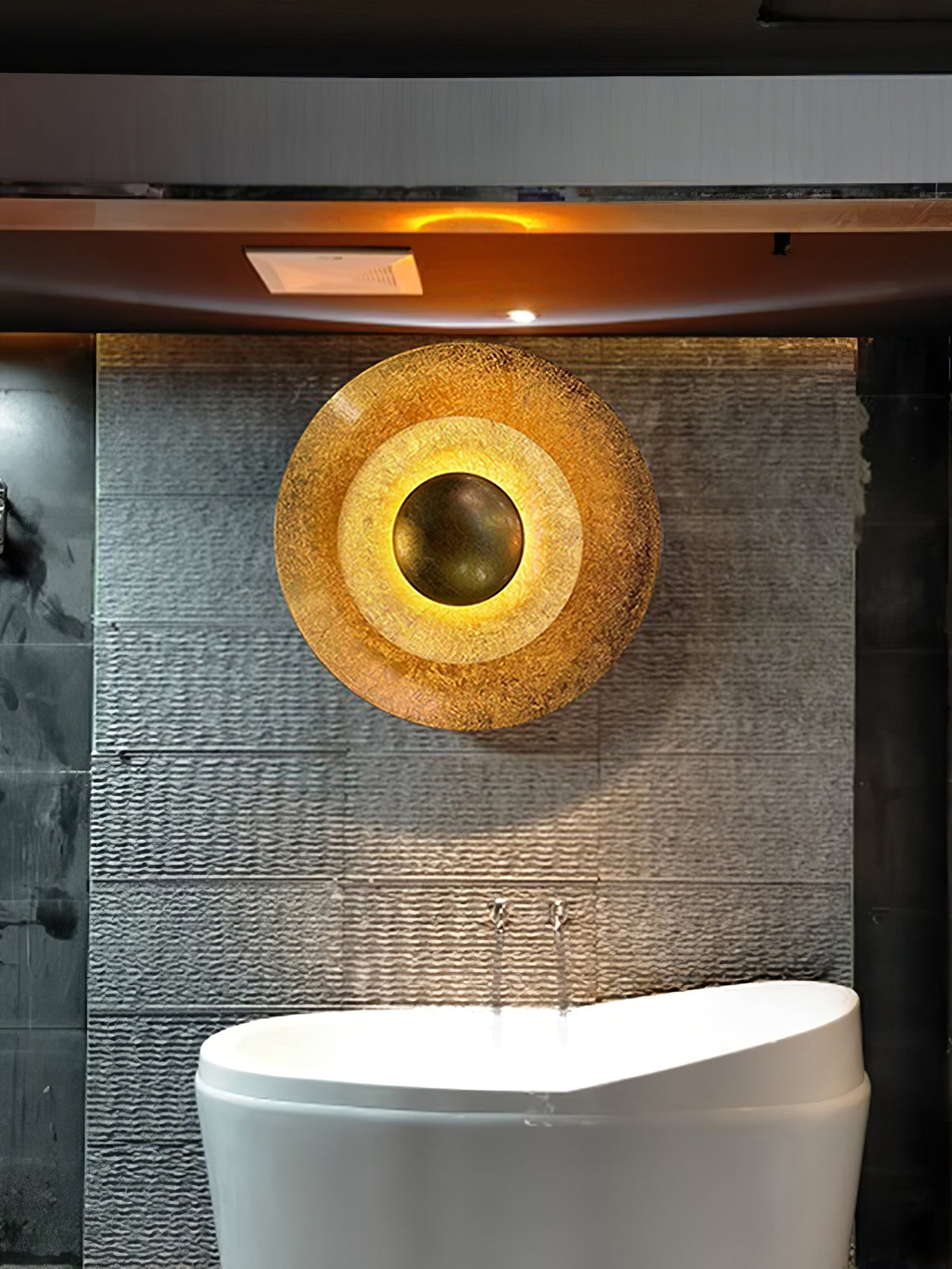 Solaris Vintage Folien-Wandleuchte