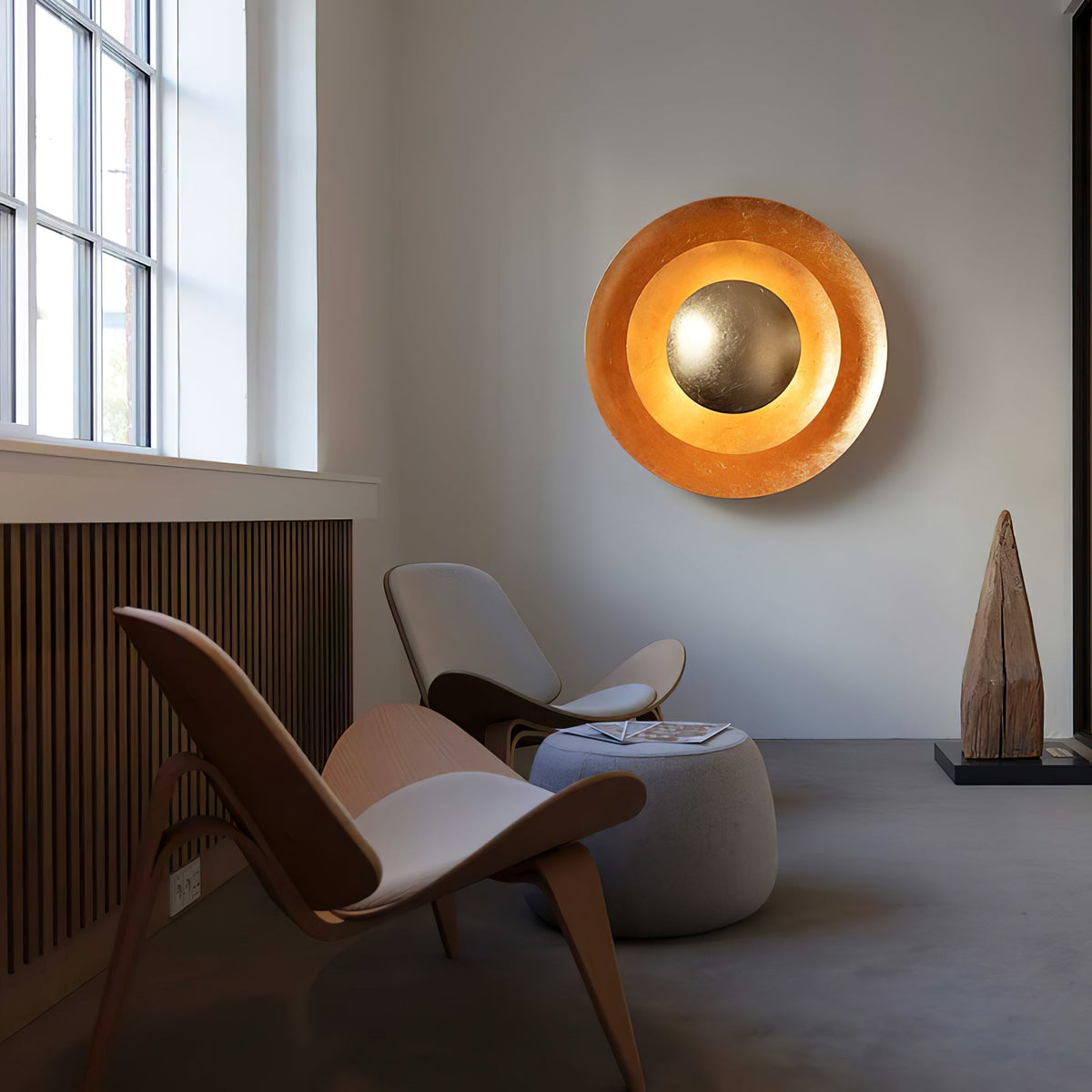 Solaris Vintage Folien-Wandleuchte