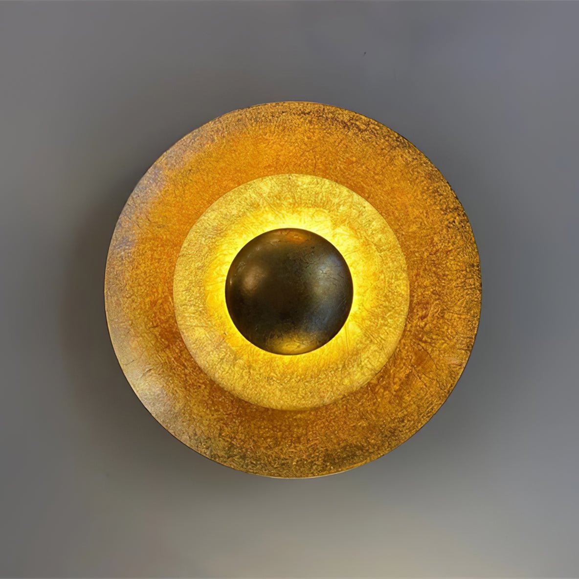 Solaris Vintage Folien-Wandleuchte