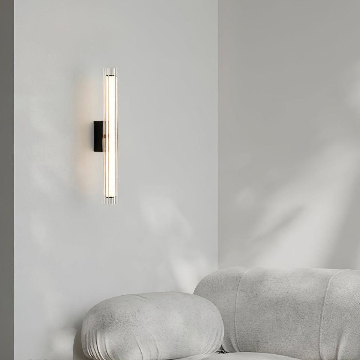 Corv Glas zeitgenössische Wandleuchte