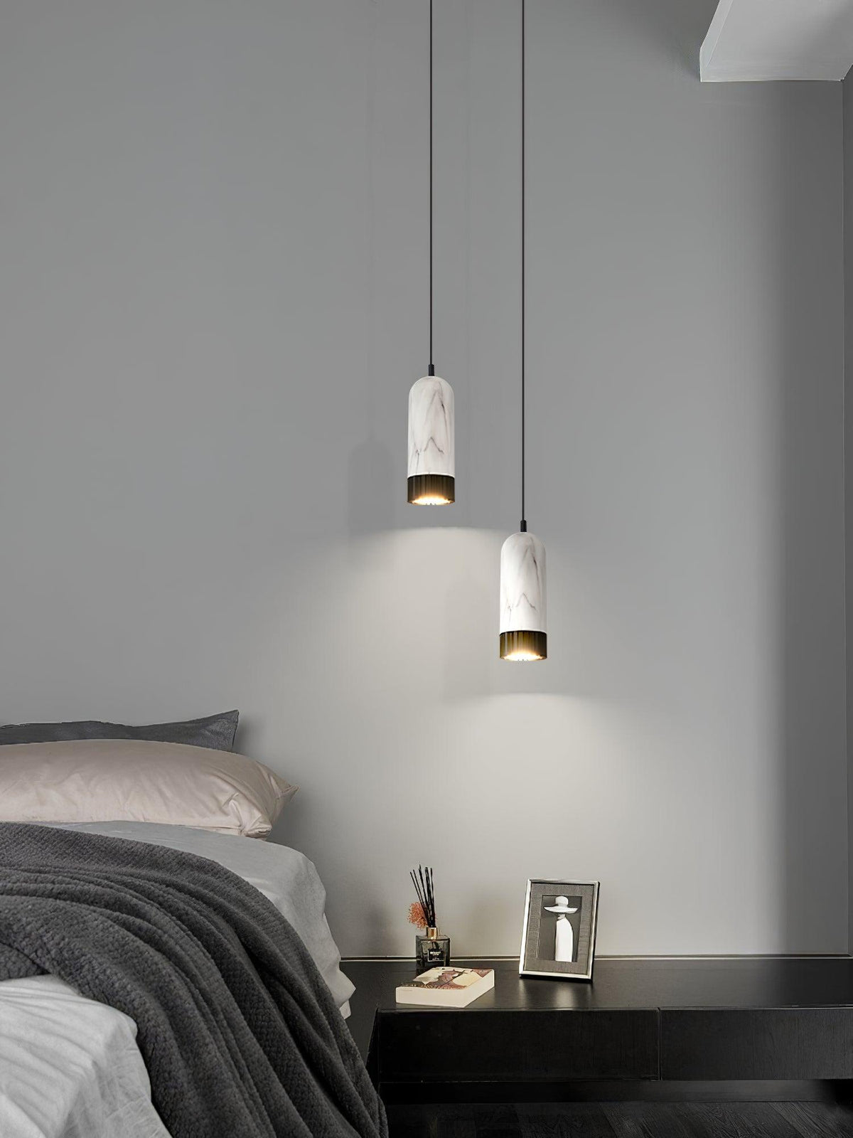 Petisena moderne Pendelleuchte aus Marmor