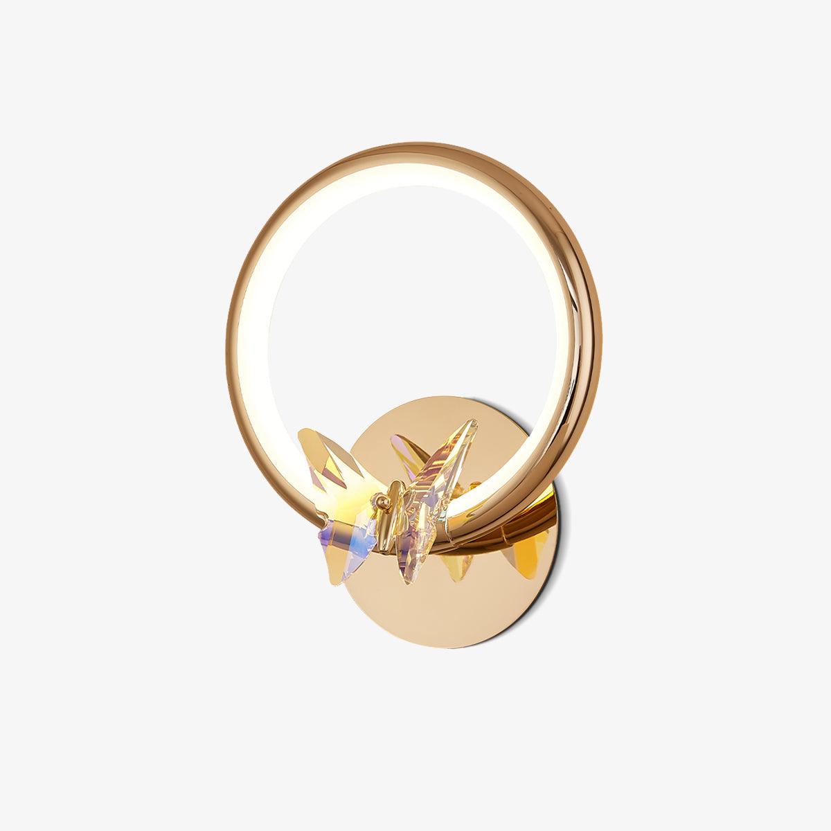 Ersoren Magic Butterfly Kristall-Wandleuchte