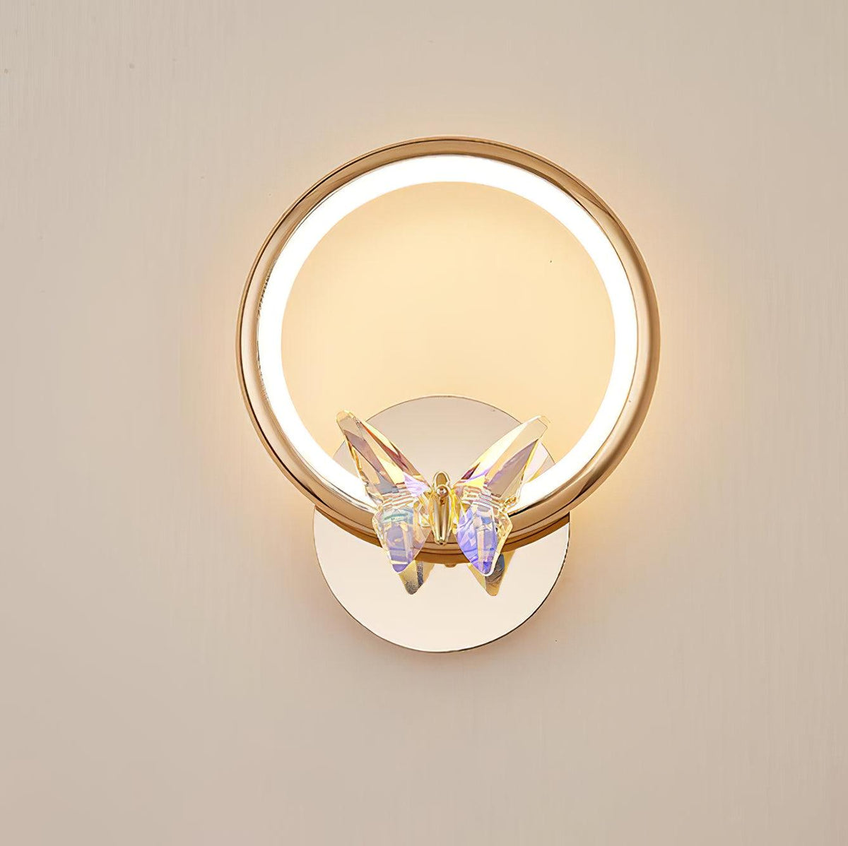 Ersoren Magic Butterfly Kristall-Wandleuchte