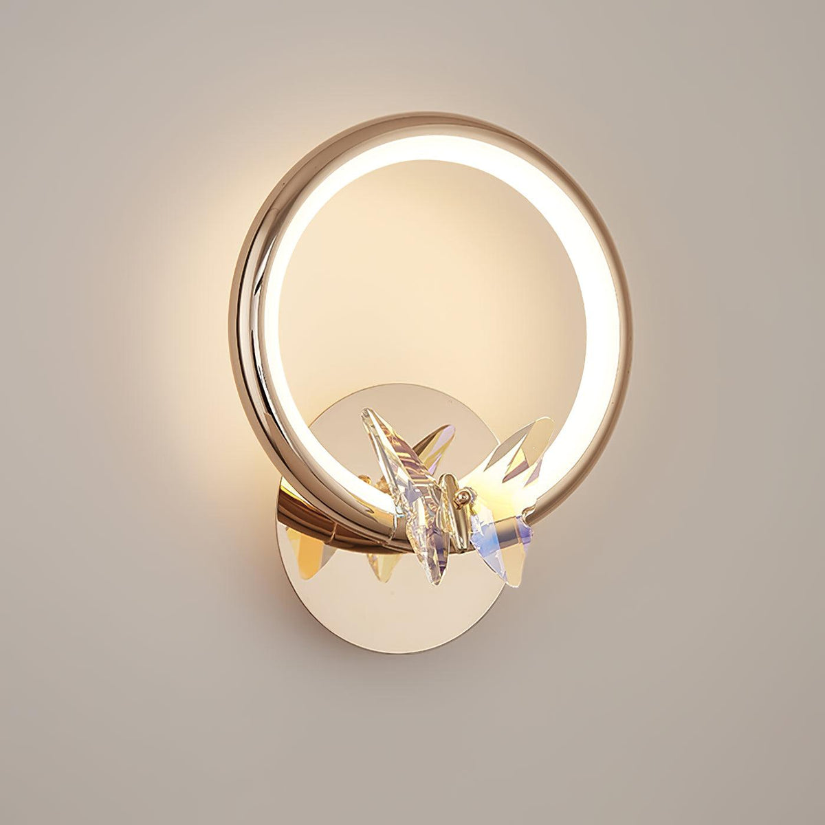 Ersoren Magic Butterfly Kristall-Wandleuchte