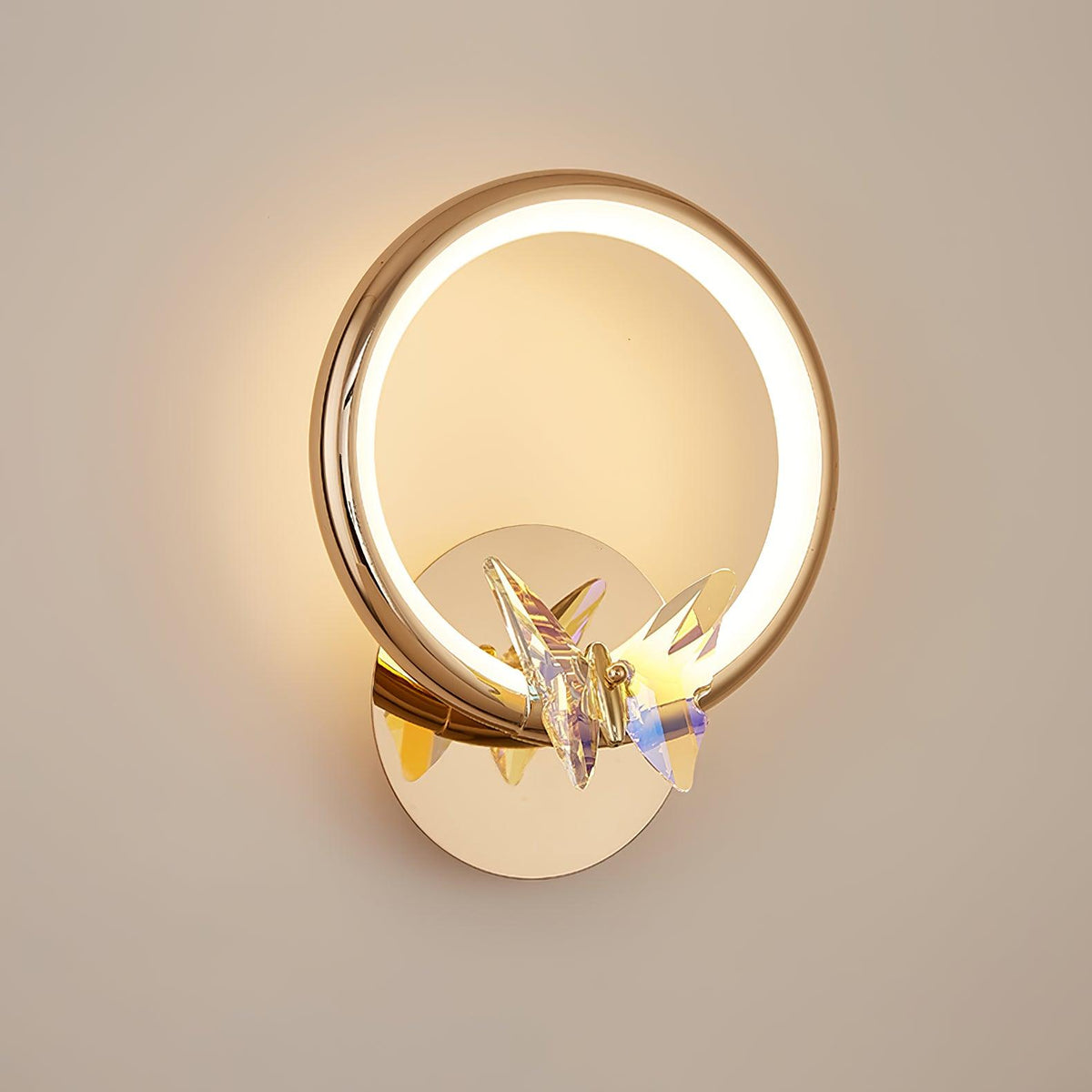 Ersoren Magic Butterfly Kristall-Wandleuchte