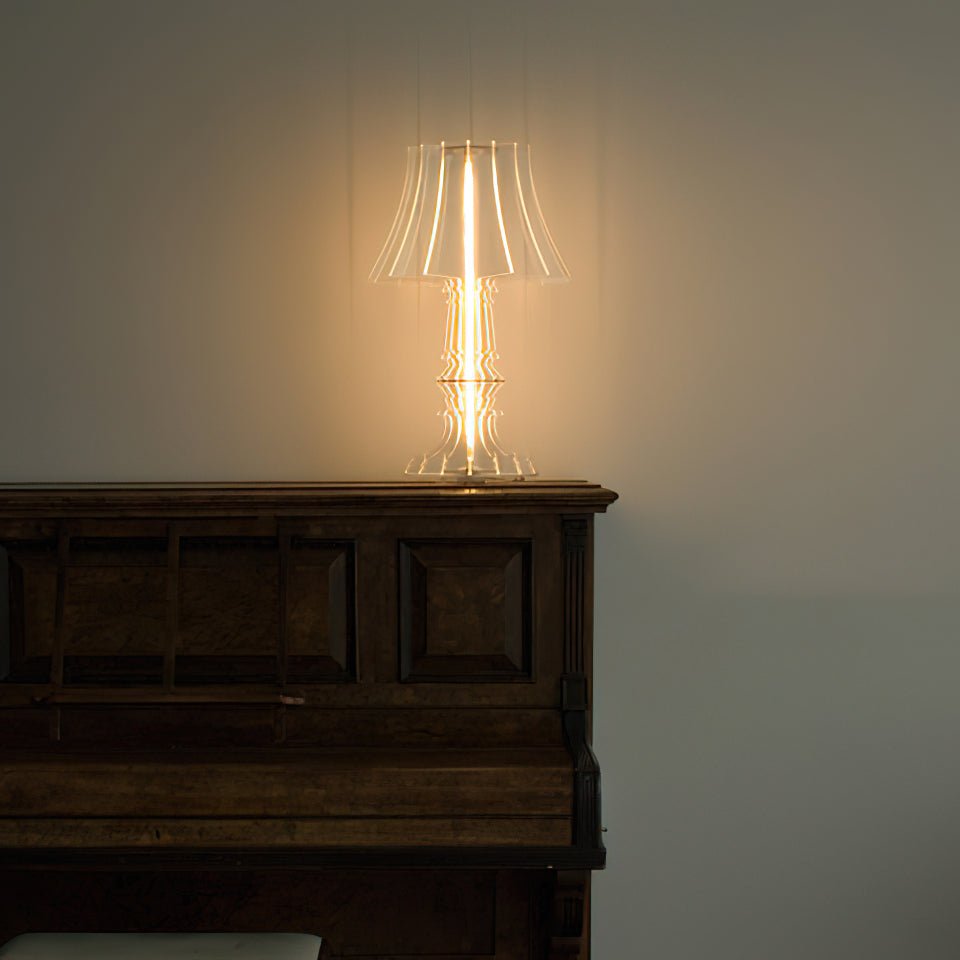 Elmariel skulpturale Acryl-Tischlampe