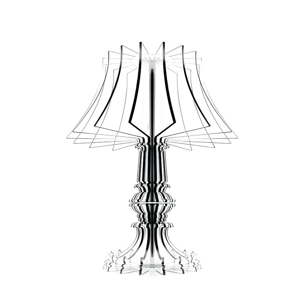 Elmariel skulpturale Acryl-Tischlampe