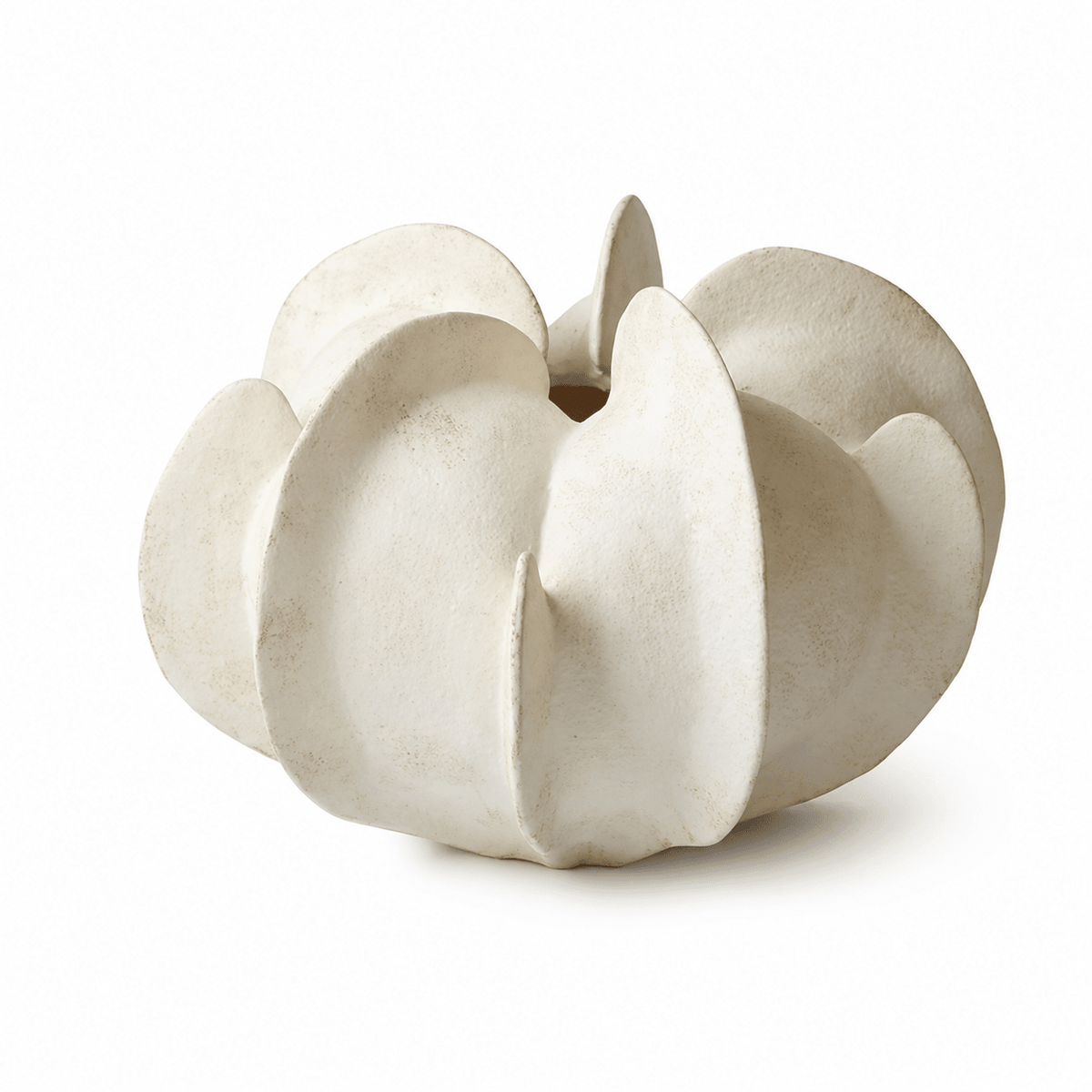 Magnolia Bloom Keramikskulptur-Vase