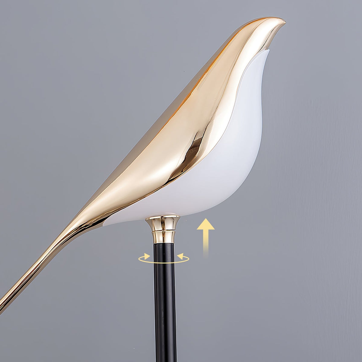 Vont Art Deco Messing Stehleuchte
