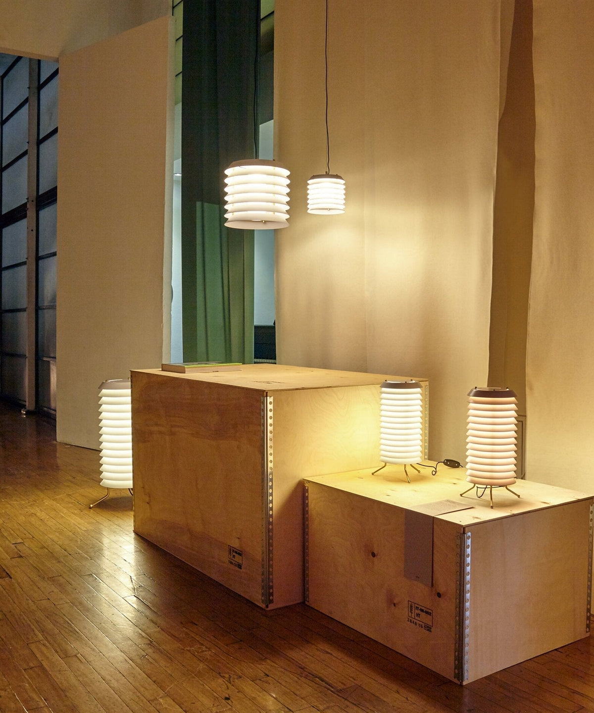 Orelelette Gitter-Design Skandinavische Tischleuchte