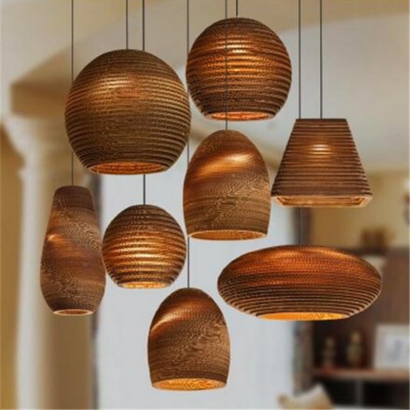 Muto Vintage LED Pendelleuchte Wohn/Ess/Schlafzimmer Metall