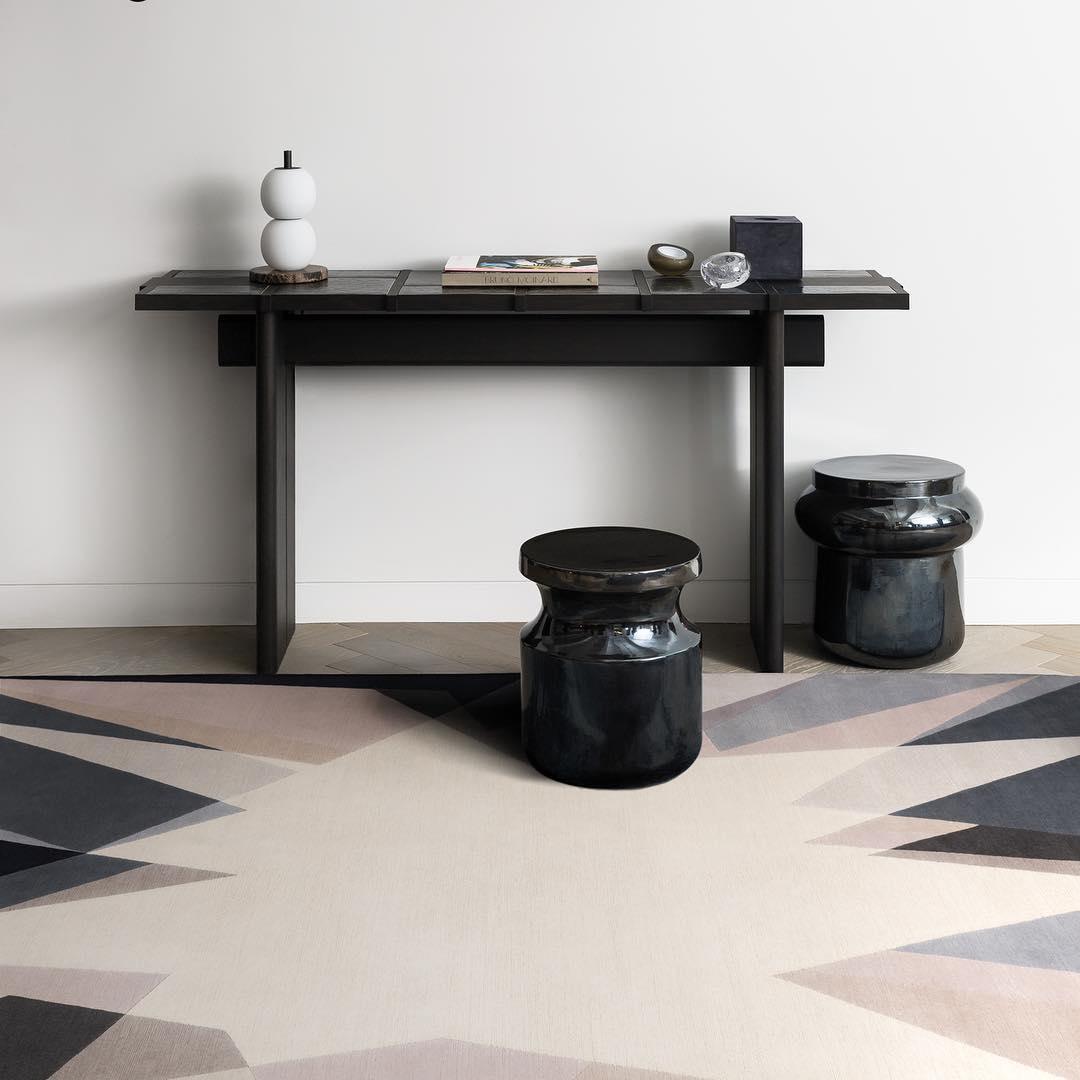 Olive moderne Tischleuchte aus Marmor