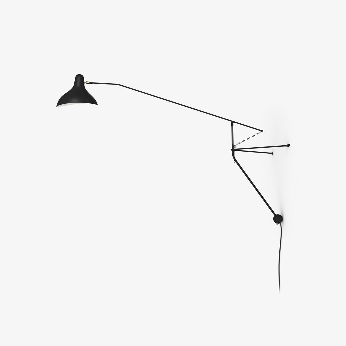 Ivsolarae zeitgenössische minimalistische Arm-Wandleuchte
