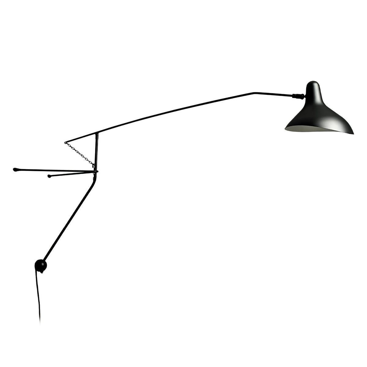 Ivsolarae zeitgenössische minimalistische Arm-Wandleuchte
