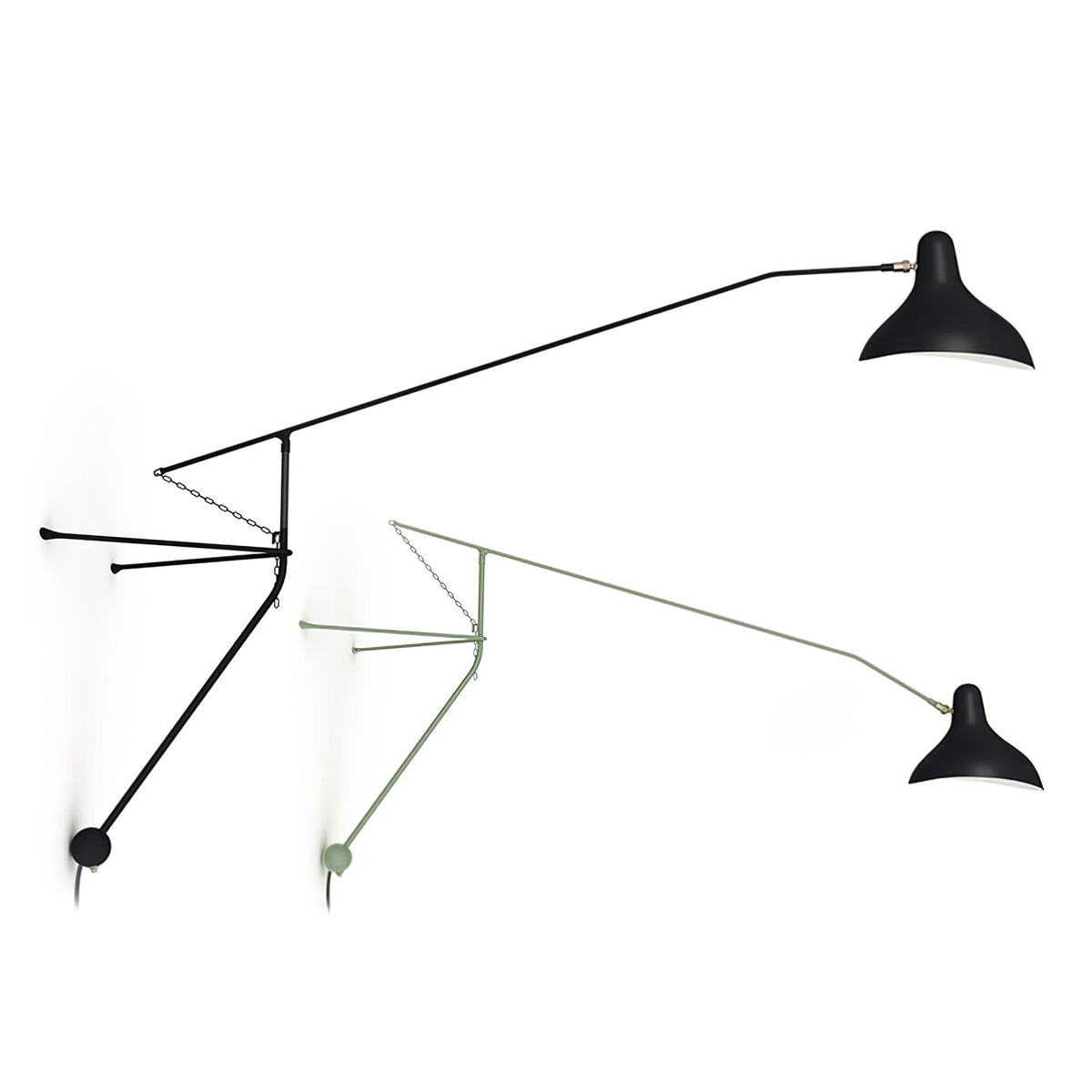 Ivsolarae zeitgenössische minimalistische Arm-Wandleuchte
