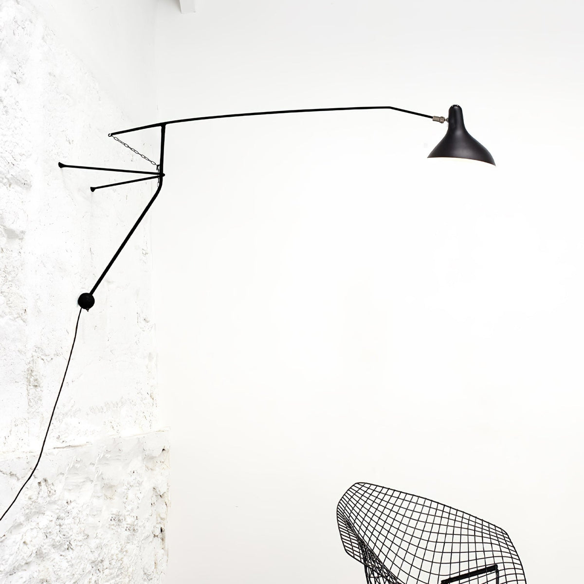 Ivsolarae zeitgenössische minimalistische Arm-Wandleuchte