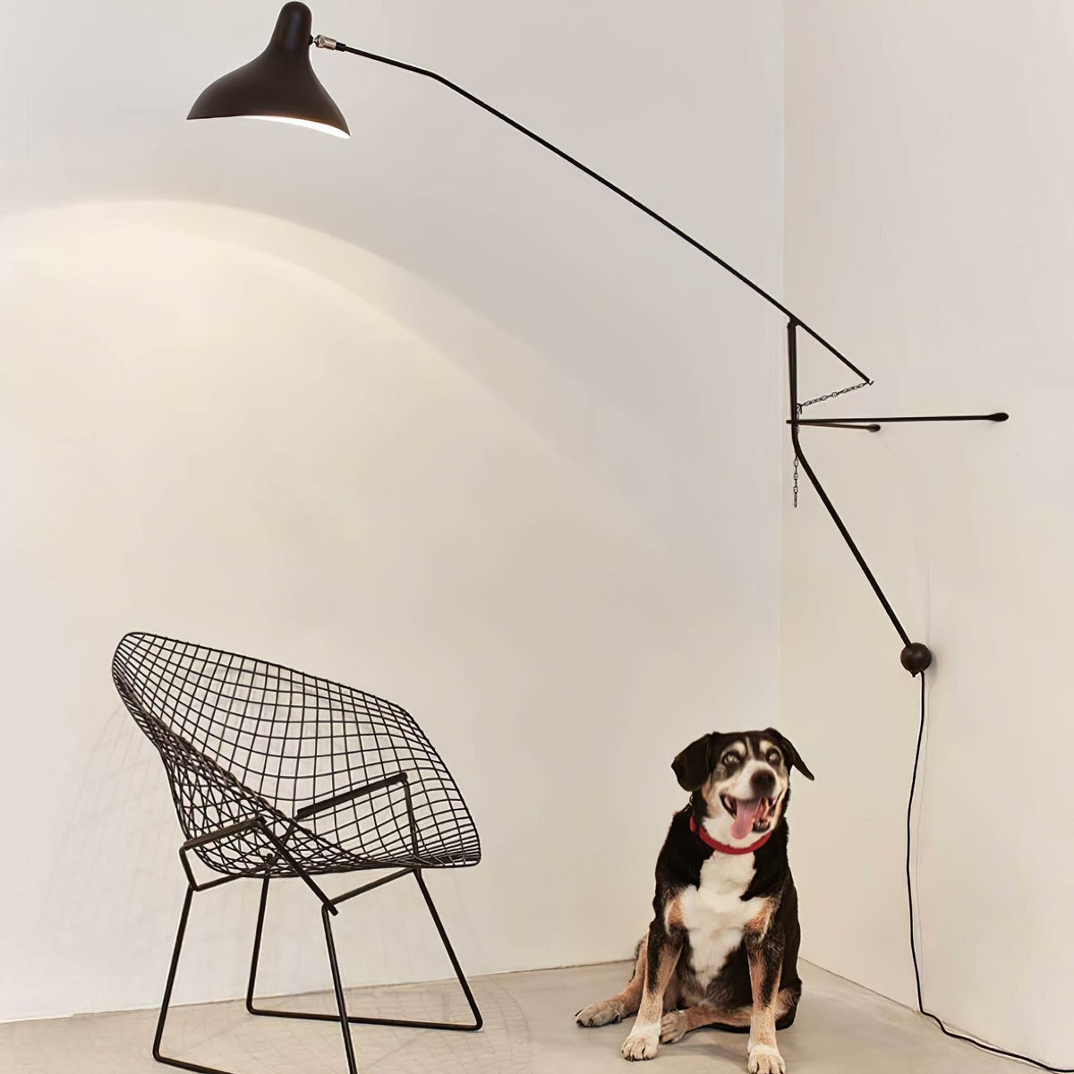 Ivsolarae zeitgenössische minimalistische Arm-Wandleuchte