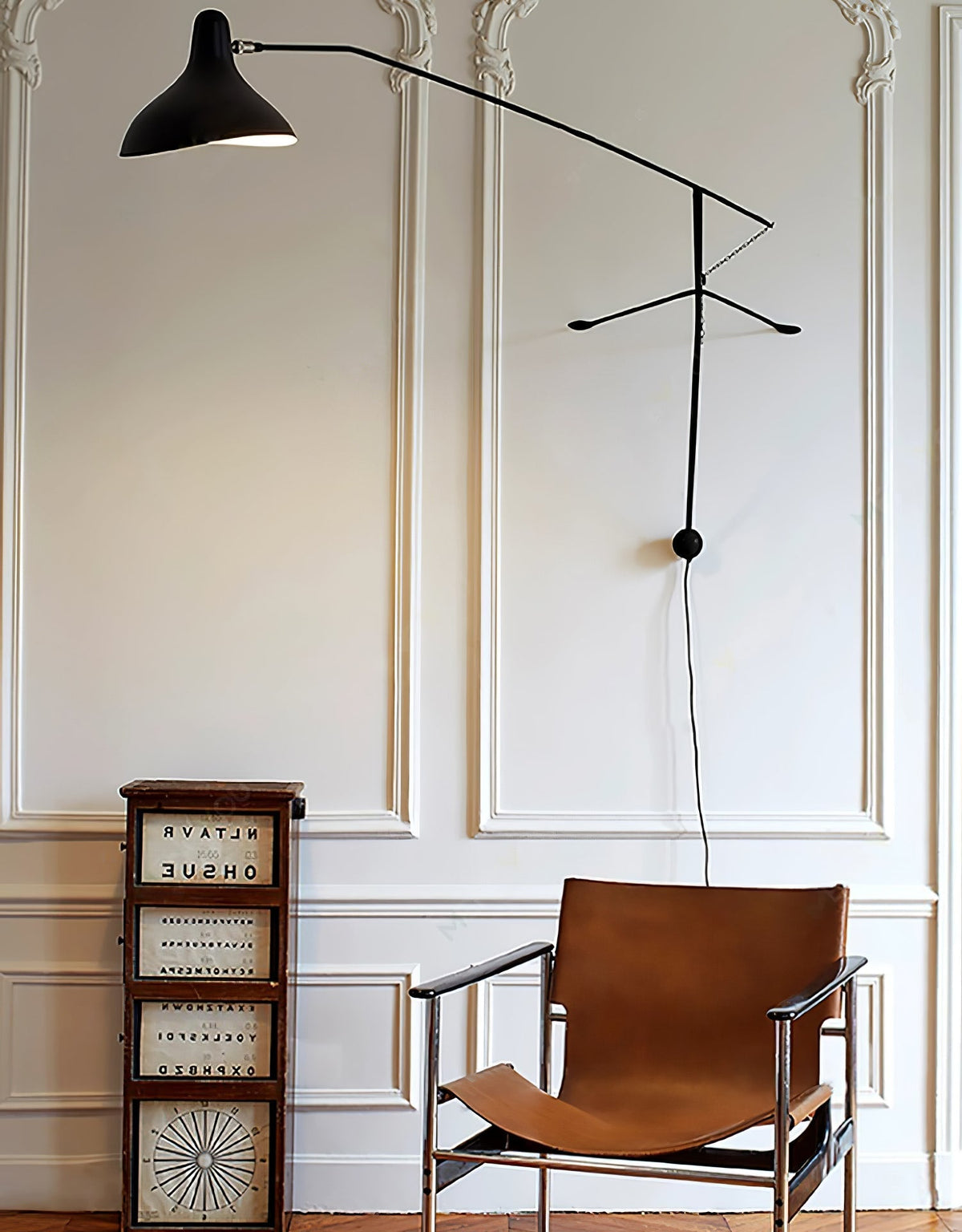Ivsolarae zeitgenössische minimalistische Arm-Wandleuchte