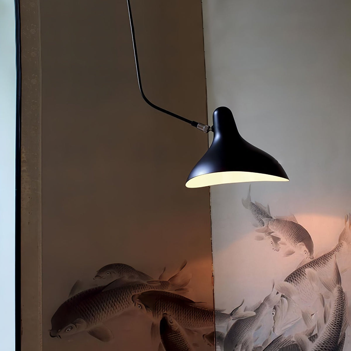 Ivsolarae zeitgenössische minimalistische Arm-Wandleuchte