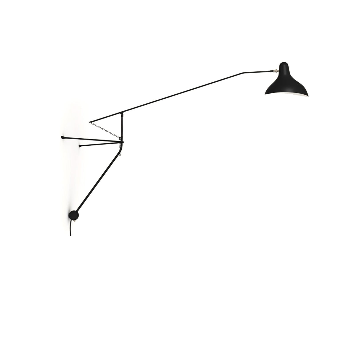 Ivsolarae zeitgenössische minimalistische Arm-Wandleuchte