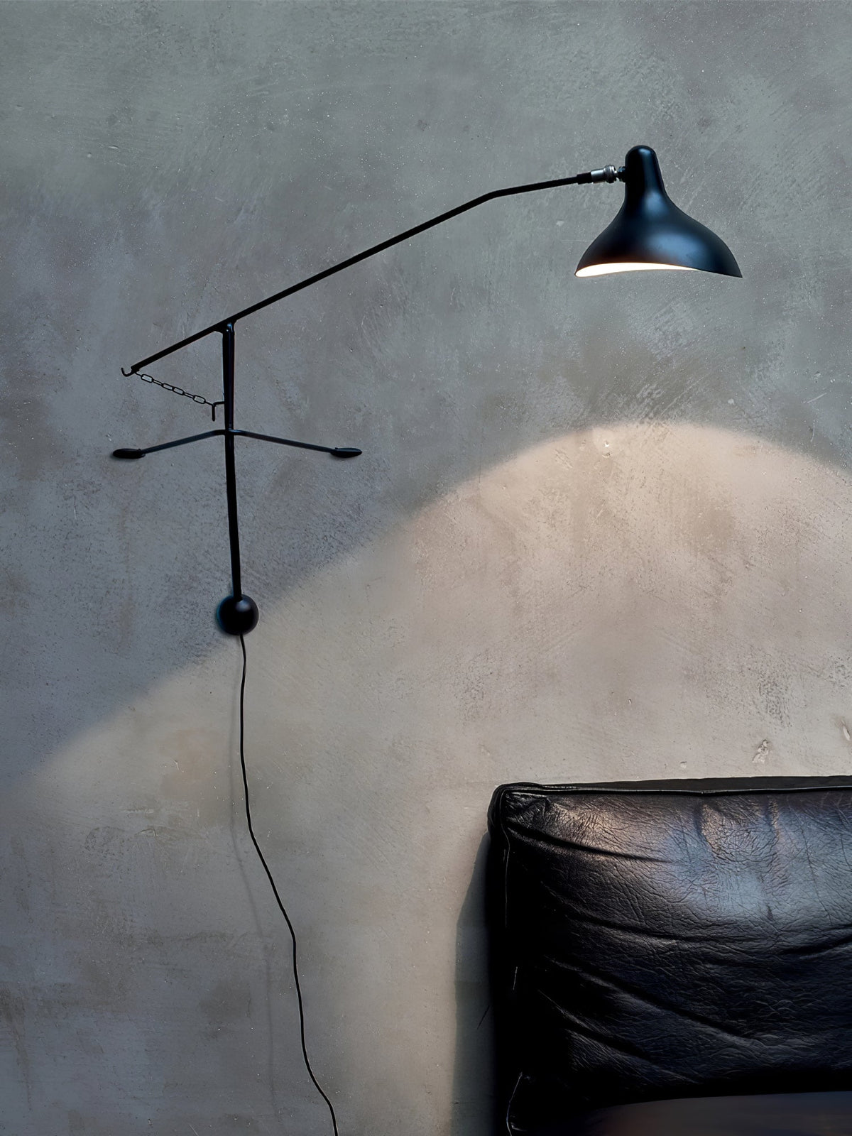Ivsolarae zeitgenössische minimalistische Arm-Wandleuchte