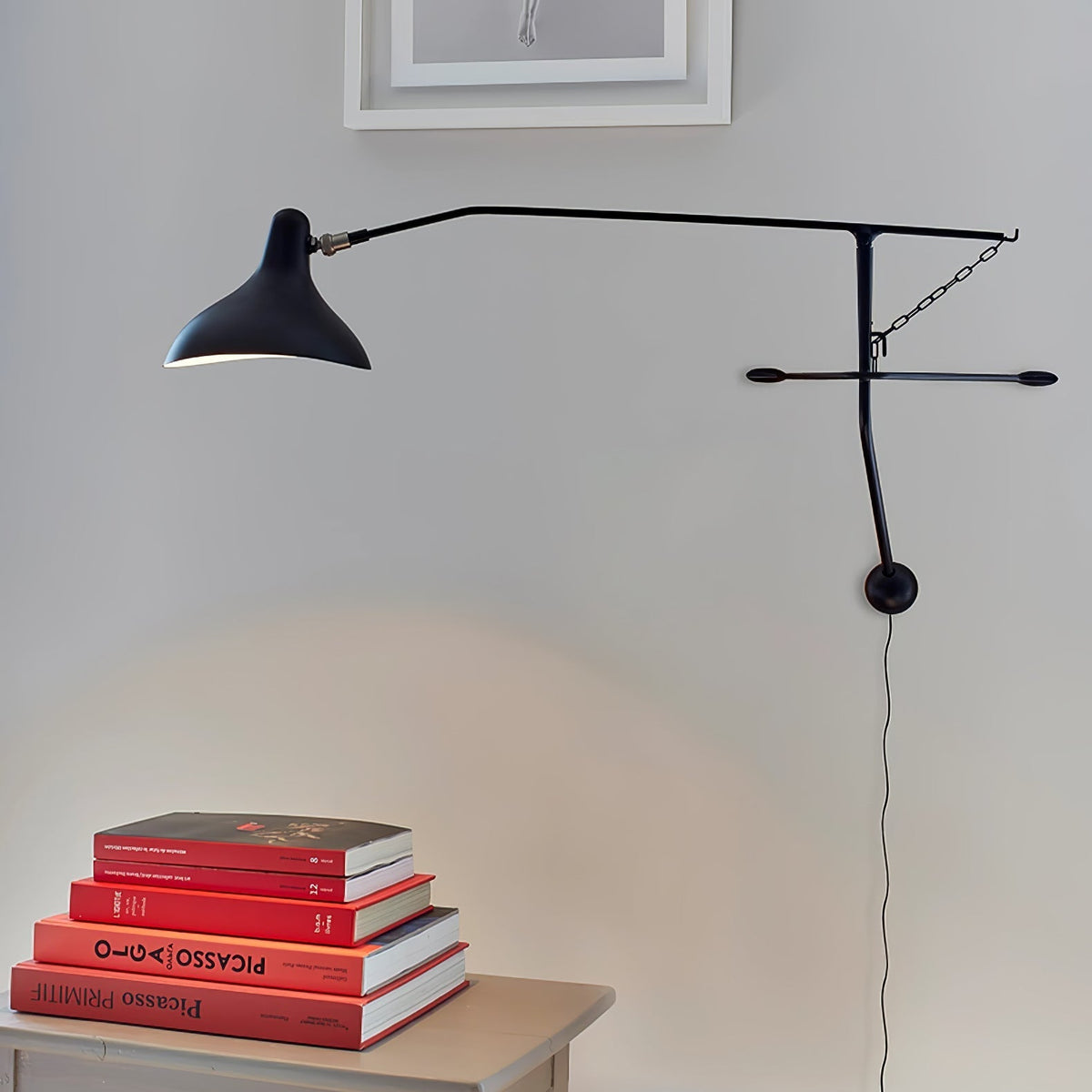 Ivsolarae zeitgenössische minimalistische Arm-Wandleuchte