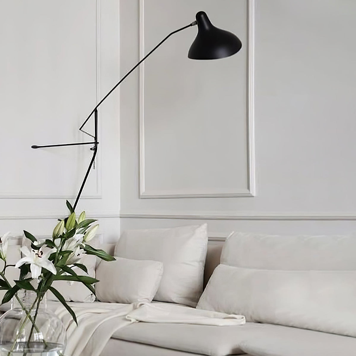Ivsolarae zeitgenössische minimalistische Arm-Wandleuchte