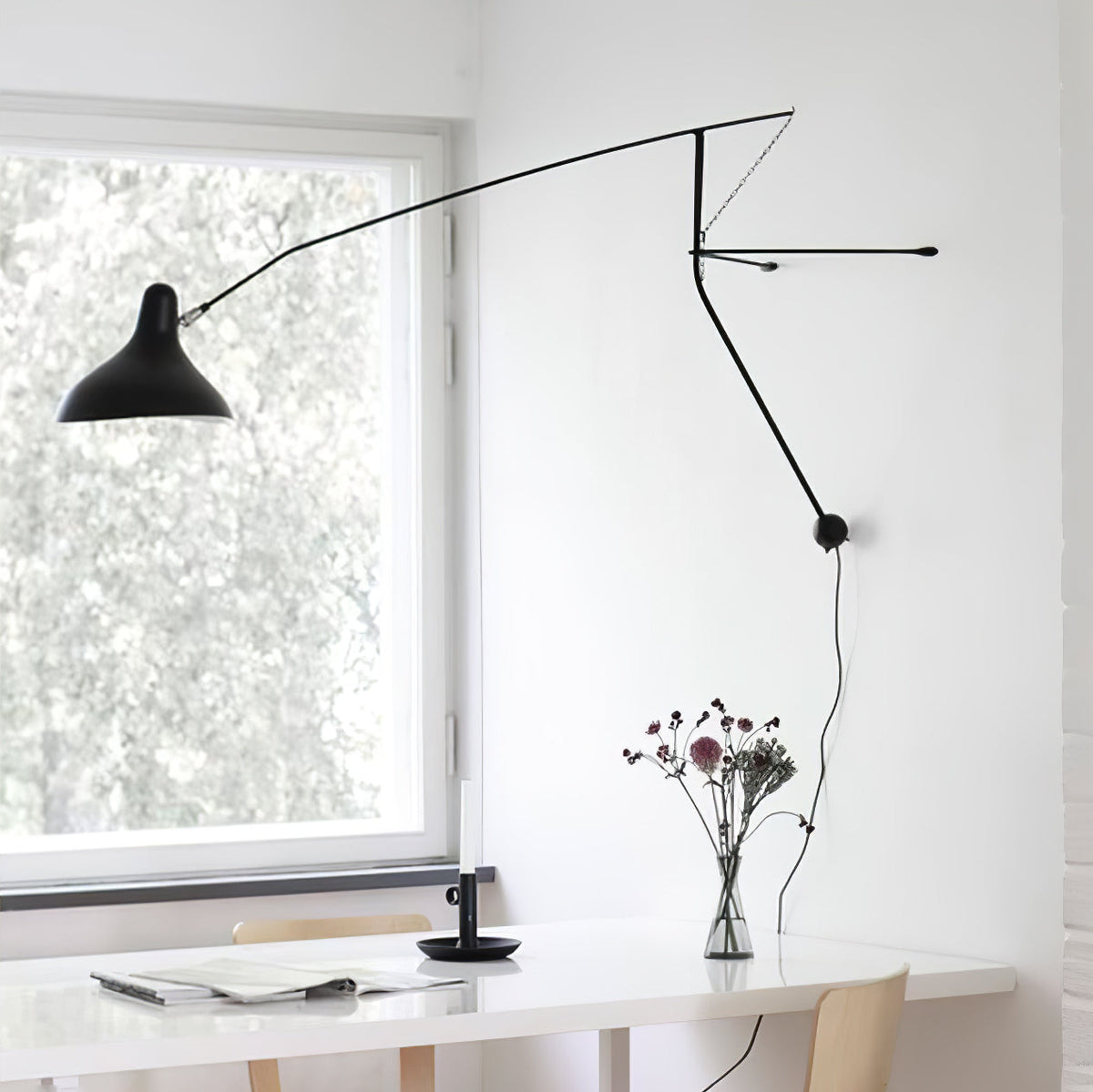 Ivsolarae zeitgenössische minimalistische Arm-Wandleuchte