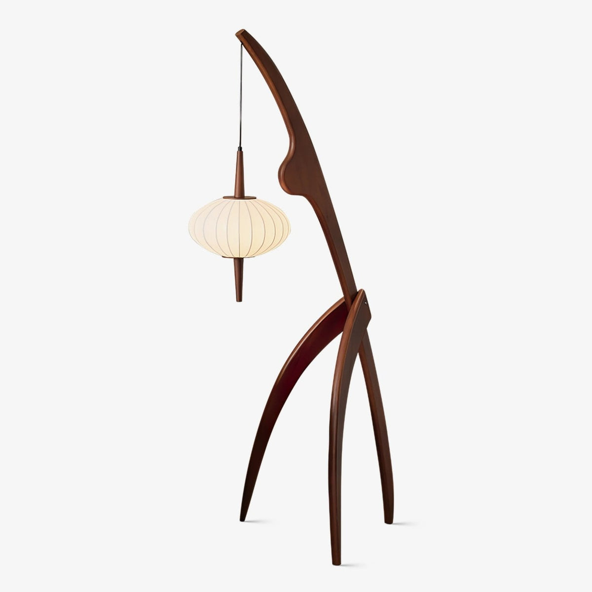Ulen Mid-Century-Stil Stehleuchte aus Holz