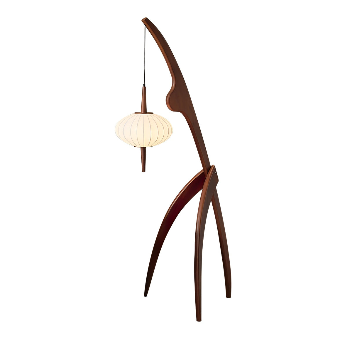 Ulen Mid-Century-Stil Stehleuchte aus Holz