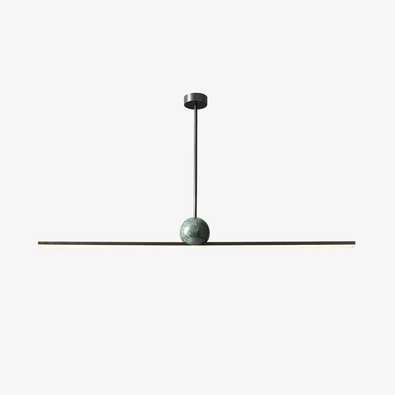 Mariiella lineare minimalistische Pendelleuchte aus Marmor &