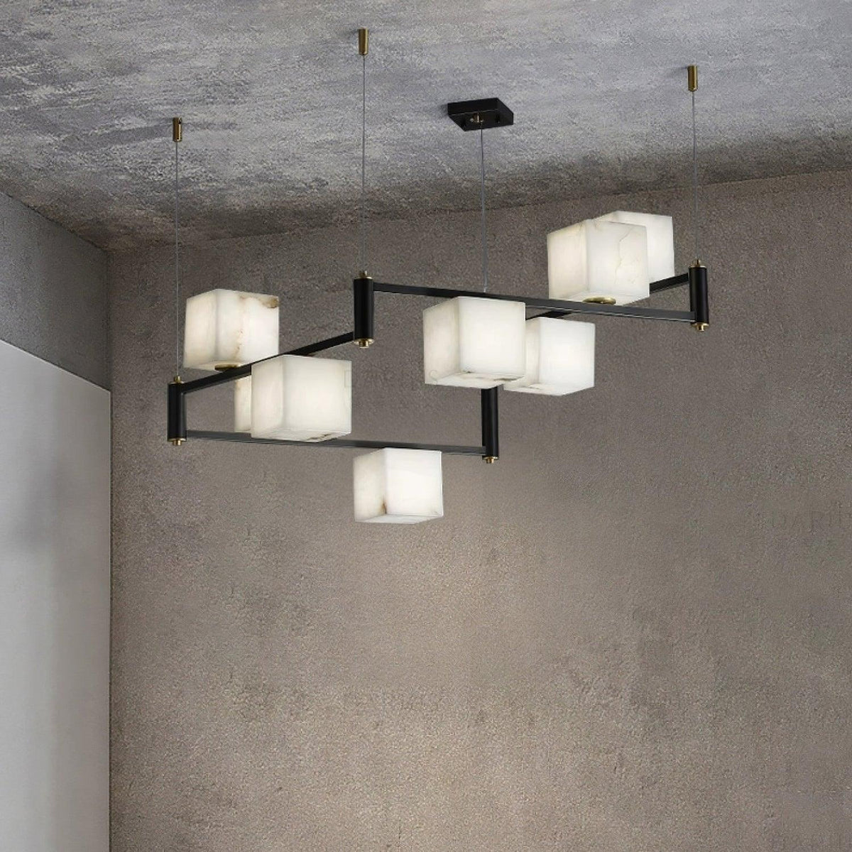 Nena Kronleuchter aus Glas