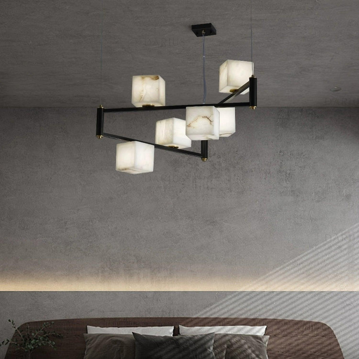 Nena Kronleuchter aus Glas