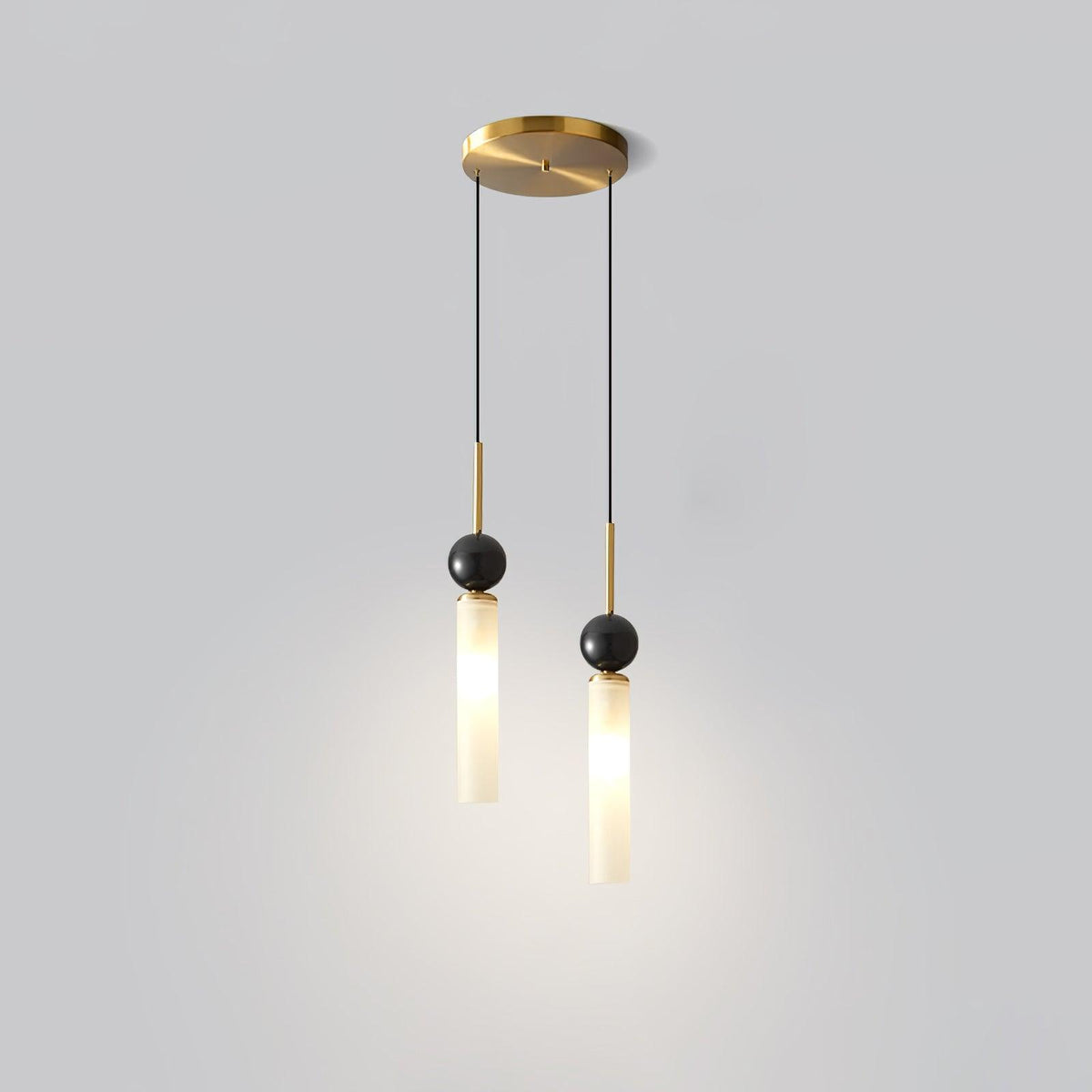 Petueria Minimalistische Pendelleuchte aus Marmor