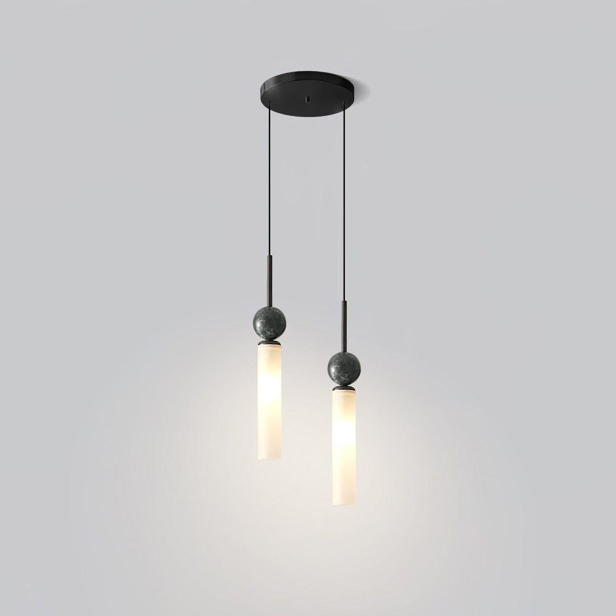 Petueria Minimalistische Pendelleuchte aus Marmor
