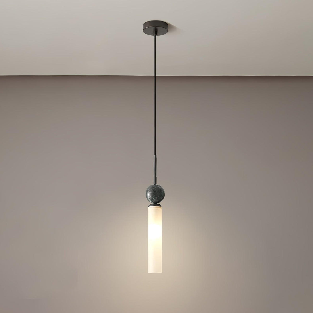 Petueria Minimalistische Pendelleuchte aus Marmor