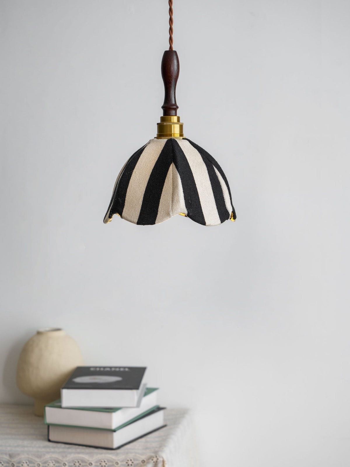 Isolder Stoff-Pendelleuchte