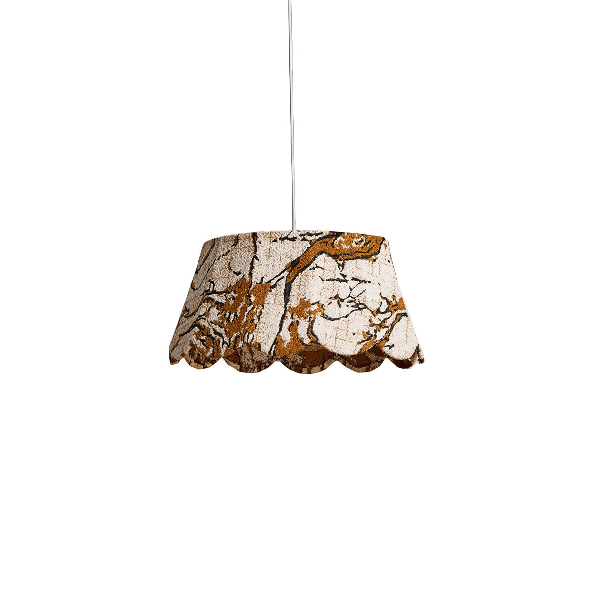 Vavenia Pendelleuchte Creativity Scallop aus Stoff