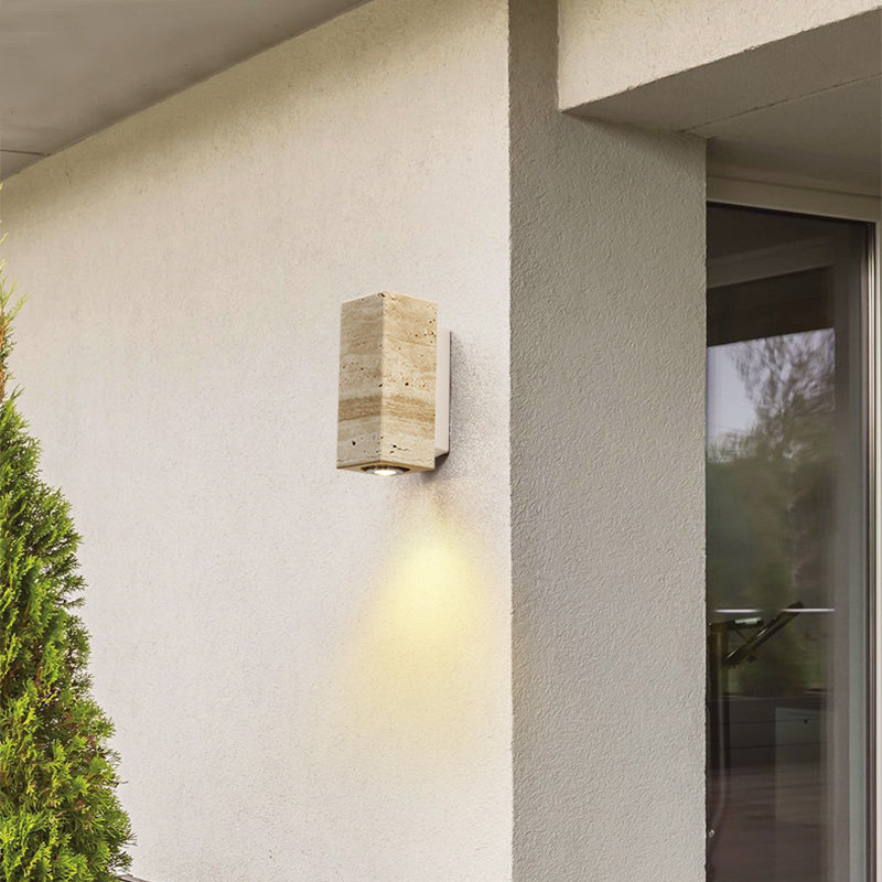 Norenina Travertine Wandleuchte