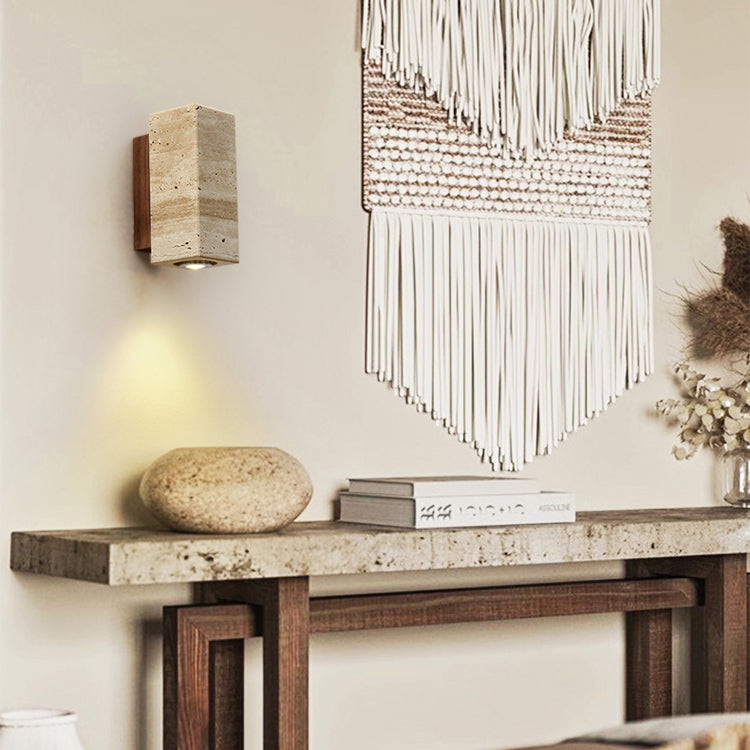 Norenina Travertine Wandleuchte