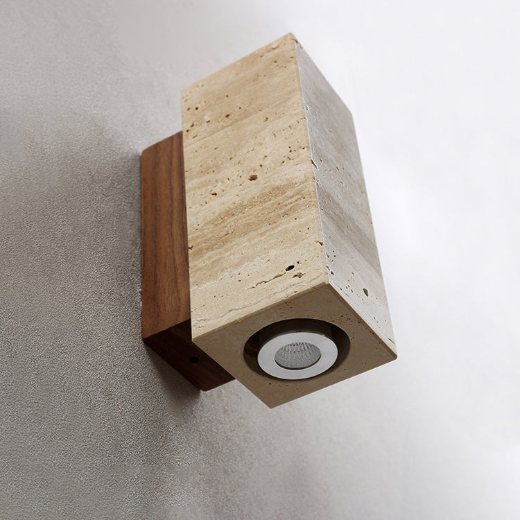Norenina Travertine Wandleuchte