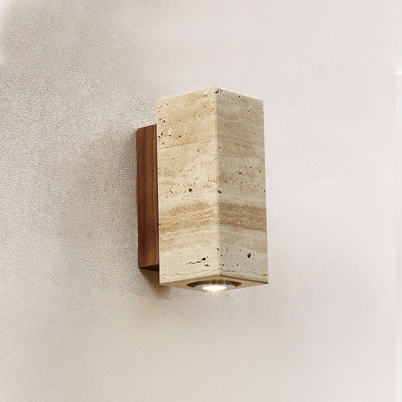 Norenina Travertine Wandleuchte