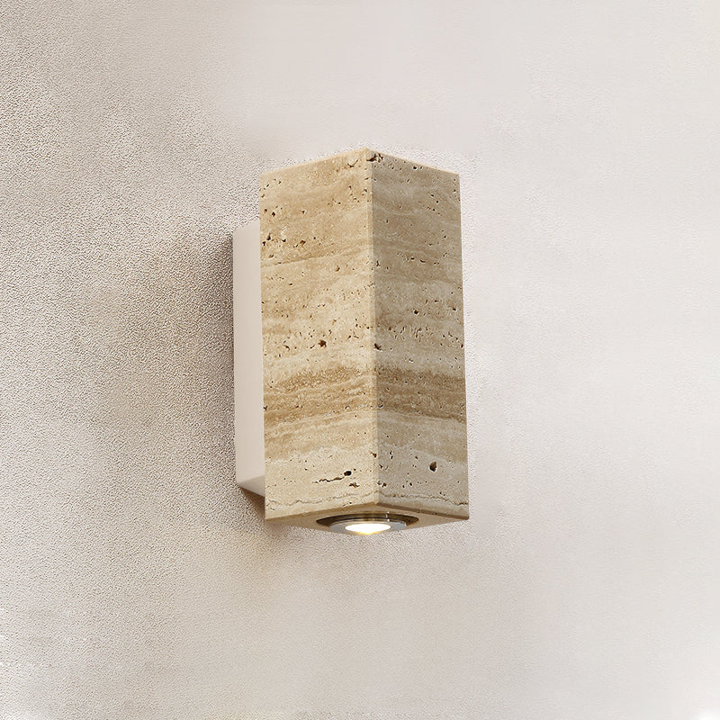 Norenina Travertine Wandleuchte