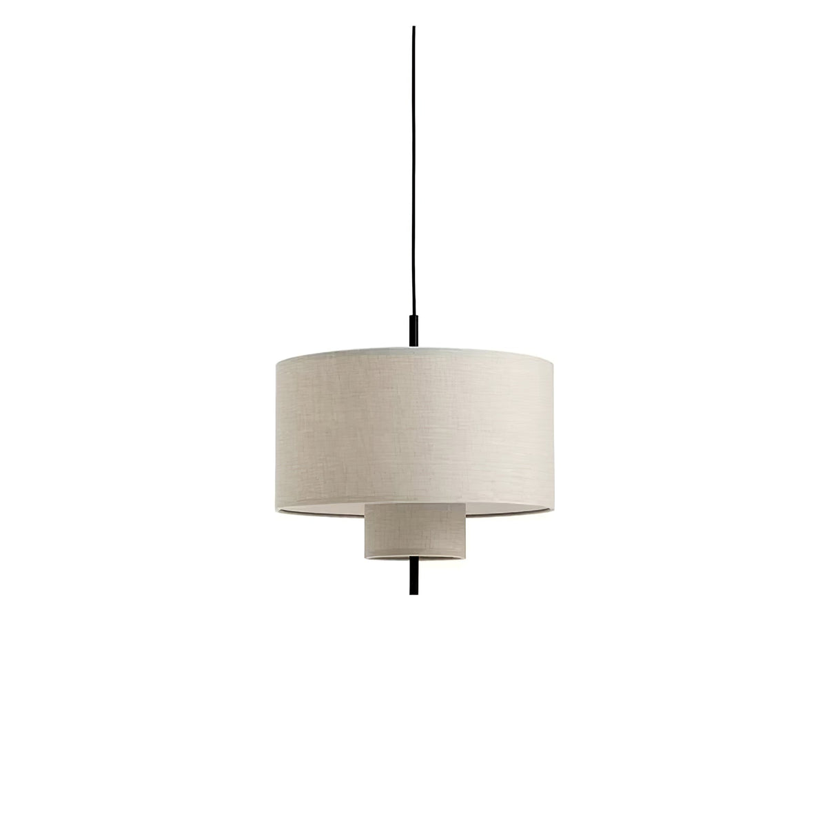 Ulphaa zeitgenössische minimalistische Stoff-Pendelleuchte